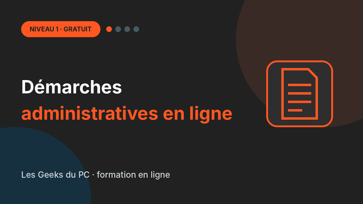 Faire ses démarches administratives en ligne