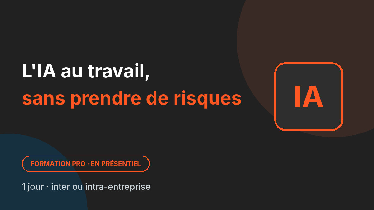 L'IA au travail : gagner du temps sans prendre de risques